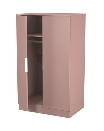 Humber Ready Assembled 2 Door Midi Wardrobe - Kids