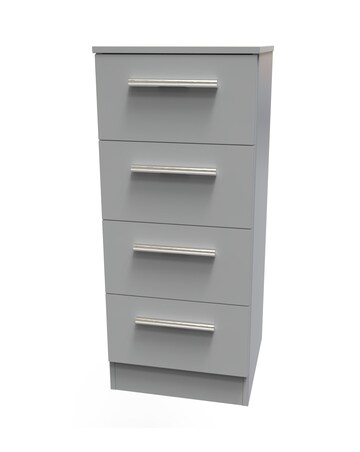 Eider Ready Assembled 4 Drawer Tallboy - Kids