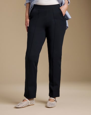 Slimma Comfort Fit Navy Trouser Short