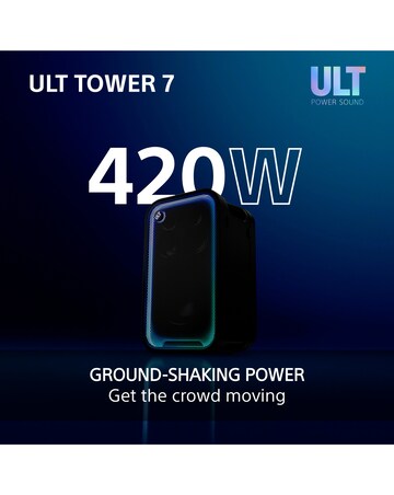 Sony ULT Tower 7 Party Speaker - Black