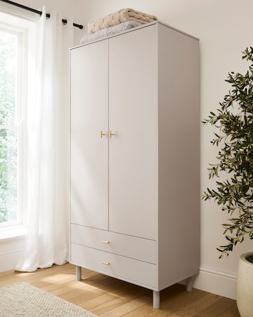 Coates 2 Door 2 Drawer Wardrobe