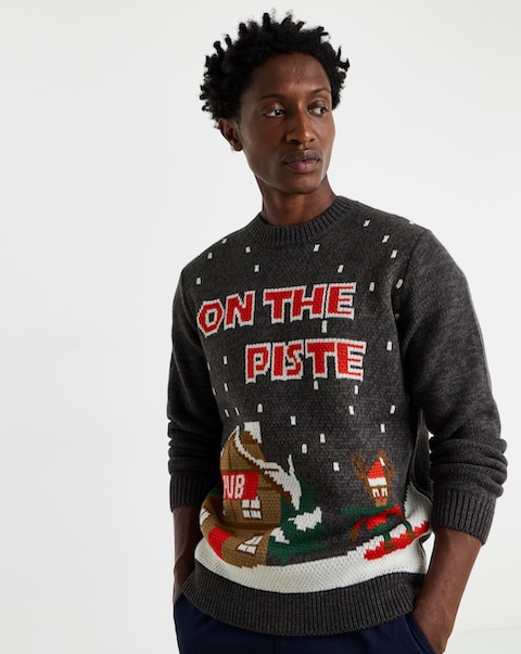 On The Piste Christmas Jumper