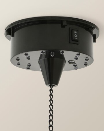 ValueLights Novelty Rotating Battery Operated Disco Ball Ceiling Light