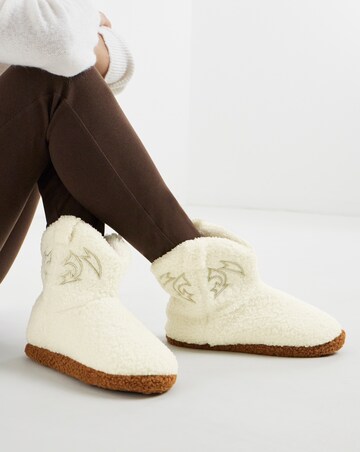 Rodeo Cowboy Slipper Boots - Standard Fit (D)