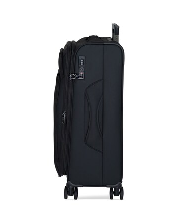 Rock Luggage Vitality 3pc Softshell Suitcase Set