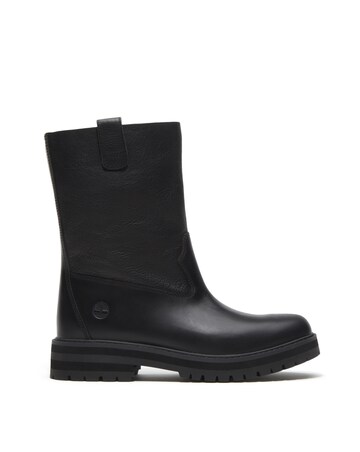 Timberland Black Britton Drive Pull On Boots - Standard Fit (D)