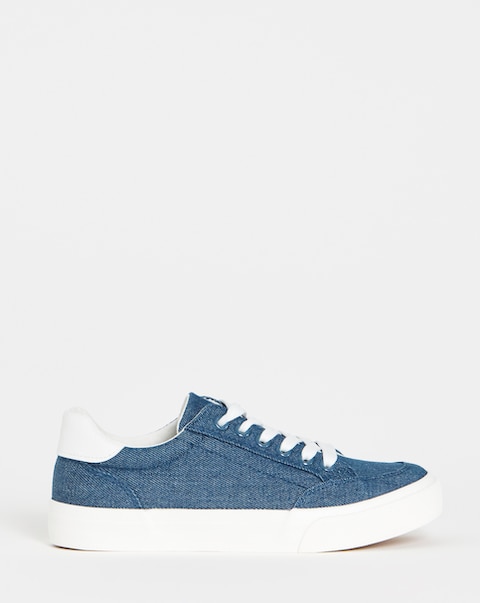 Millie Classic Lace Up Trainers - Extra Wide Fit (EEE)