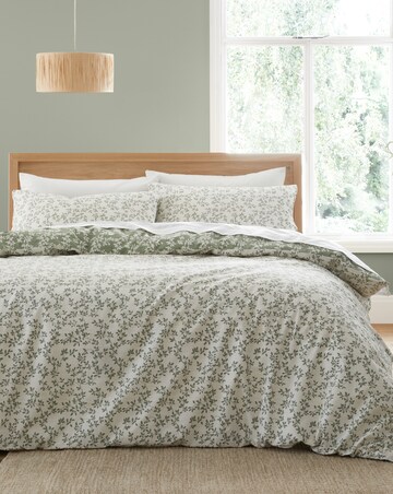 Bianca Shadow Leaves Duvet Cover Set