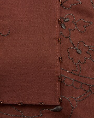 Mango Floral Embroidered Scarf