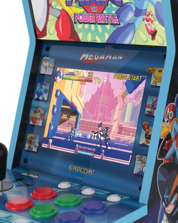 Evercade Alpha MegaMan Retro Gaming Bartop Arcade