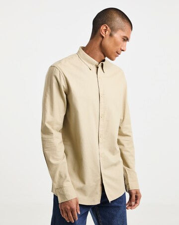 Long Sleeve Oxford Shirt Long