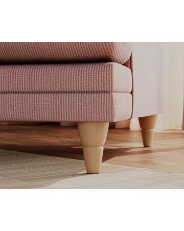 Lily Stripe Snuggle Chair