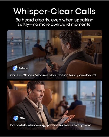 Soundcore Liberty 5 Pro Max Earbuds with AI Note-Taker Smart Case - Golden