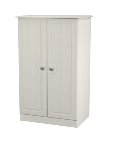 Peregrine Ready Assembled 2 Door Midi Wardrobe - Kids
