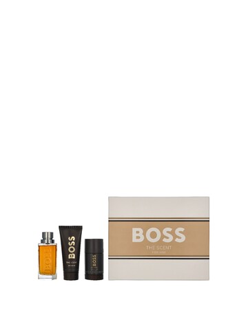 Hugo Boss The Scent Gift Set: EDT 100ml Shower Gel 100ml Deo Spray 150ml