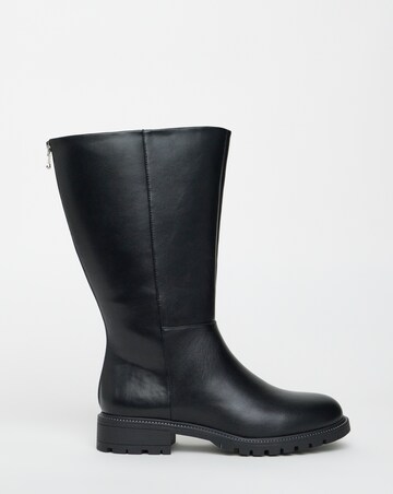 Brynlee Flat Calf Boots - Wide Fit (E) & Curvy Calf