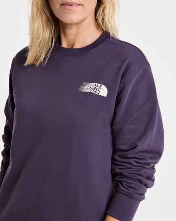 The North Face Retro Trail Relaxed Graphic Crew Sweatshirt