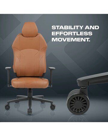 X Rocker Elara Executive Office Gaming Chair - Tan