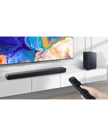 TCL S55HK Series 2.1 Dolby Atmos All-in-One Dual Bass Soundbar with Subwoofer