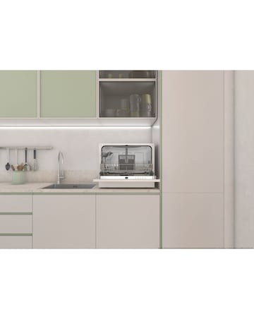 Install - Candy Rapido Table Top Dishwasher- White