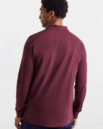 Core Long Sleeve Pique Polo Long Length