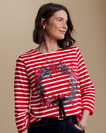 Julipa Stripe Christmas Tee