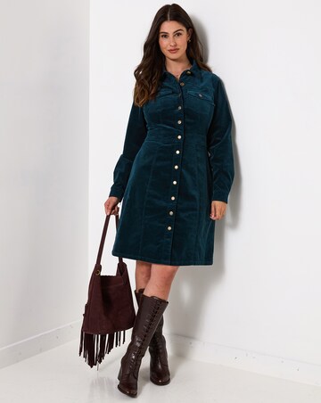 Joe Browns Lucy Button Through Cord Dress