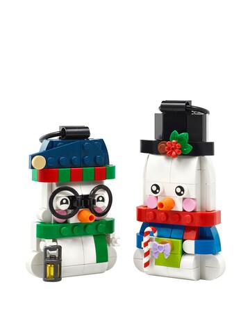 LEGO Snowman Ornaments 40812