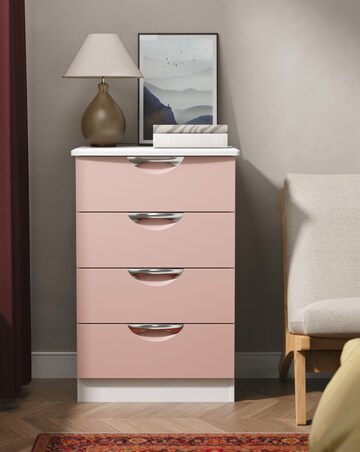 Haydn Ready Assembled 4 Drawer Midi Chest - Kids