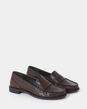 Nala Classic Puckered Loafer - Wide Fit (E)