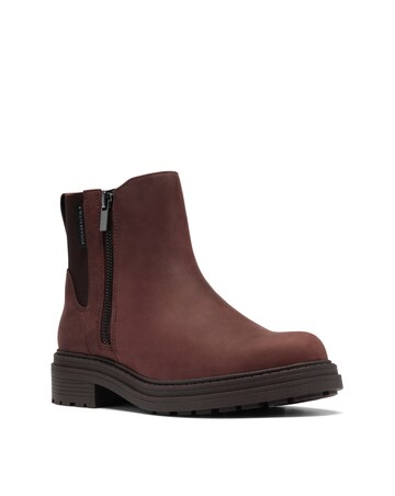 Clarks Leather Orinoco3 Chelsea Boot - Wide Fit (E)
