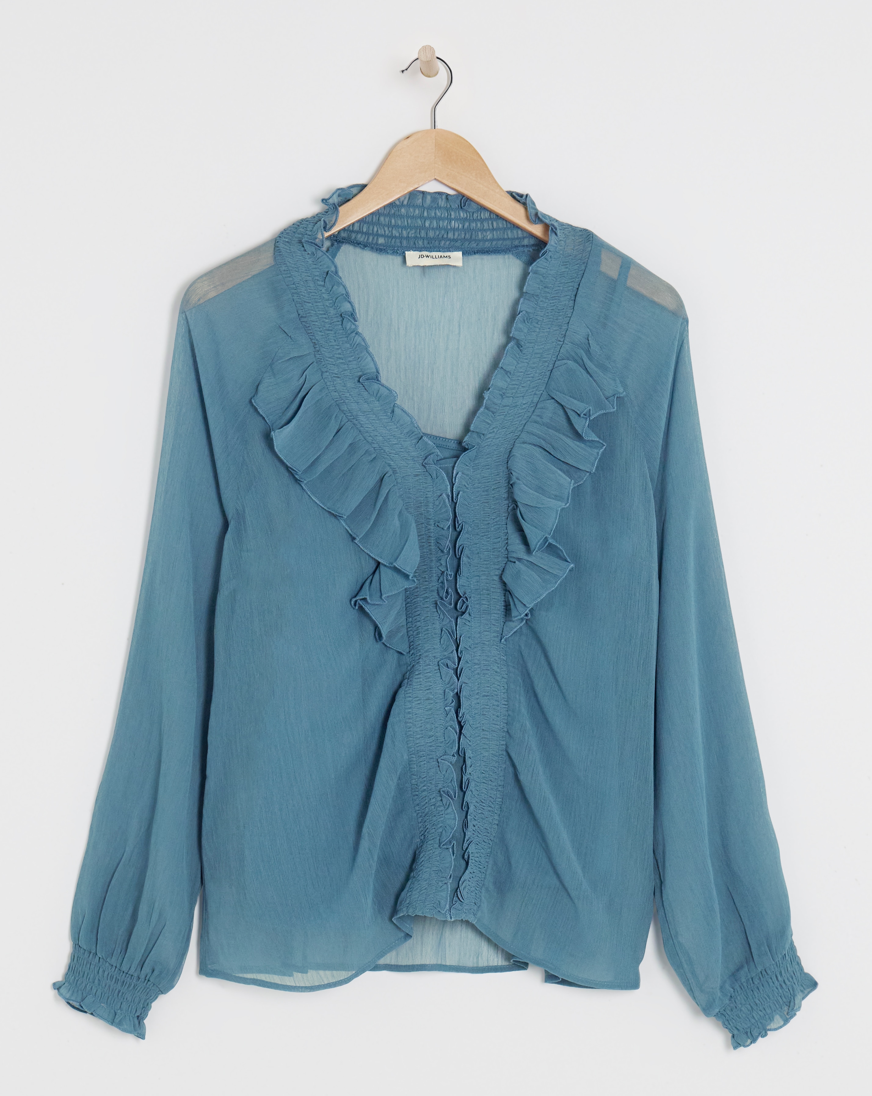 Ruffle Chiffon Tops | Ambrose Wilson