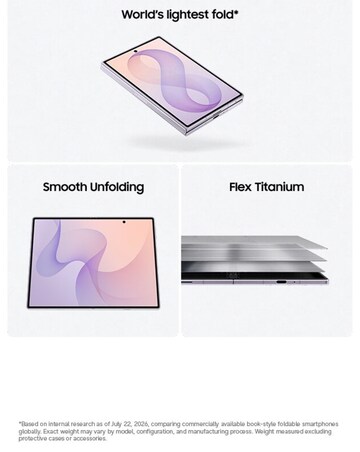 Samsung Galaxy Z Fold8 256GB 5G - Cream
