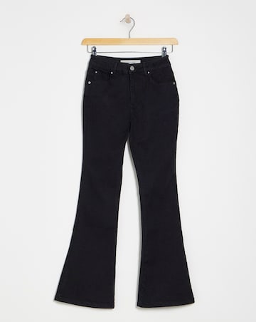 Black Kick Flare Jean