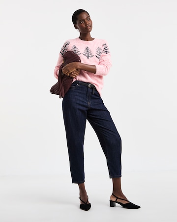Christmas Tree Embellished Jumper