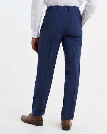 BOSS Navy Wool Mix Suit Trouser