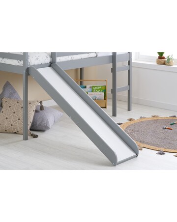 Birlea Kids Frankie Midisleeper With Slide- Grey