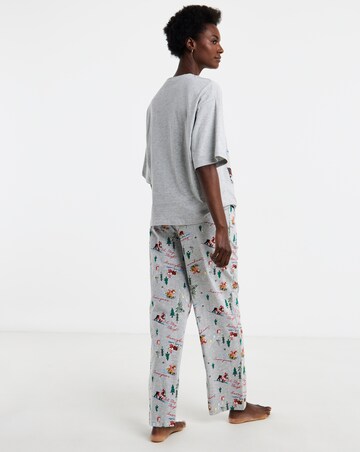 Pretty Secrets Dog Print Family Pyjamas - Womens