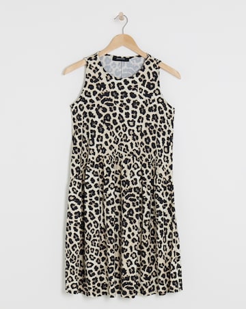 Great Value Soft Touch Sleeveless Smock Dress