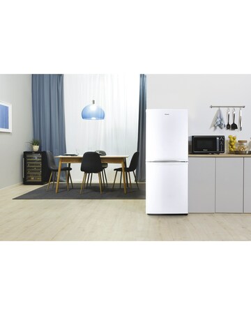 Candy CCH1S513EWK-1 135cm Static Fridge Freezer White + Install