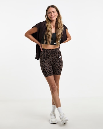 adidas Optime Essentials Animal Print 7Inch Short