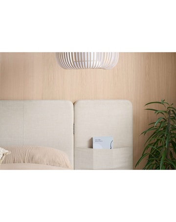 Isla Bed with Storage Headboard