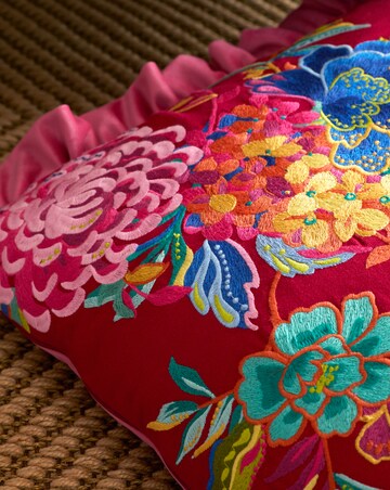Sophie Robinson Flourish Floral Cushion