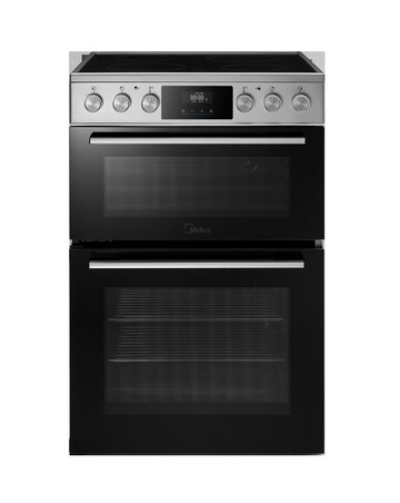 Midea 60cm Freestanding Electric Cooker - Stainless Steel