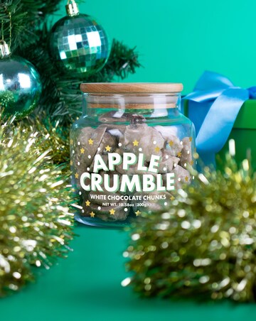 Treat Kitchen Apple Crumble Chocolate Gift Jar