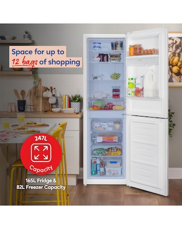 Russell Hobbs RH181TNF552E2WWD 50/50 Fridge Freezer with water dispenser