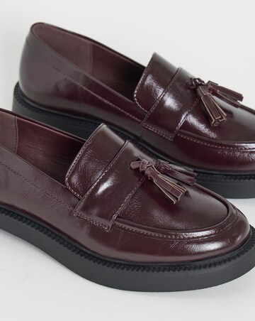 Madelyn Tassle Detail Loafer Shoes - Extra Wide Fit (EEE)