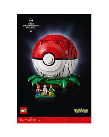 LEGO Pokemon Iconic Trainer Moments Poke Ball 72154