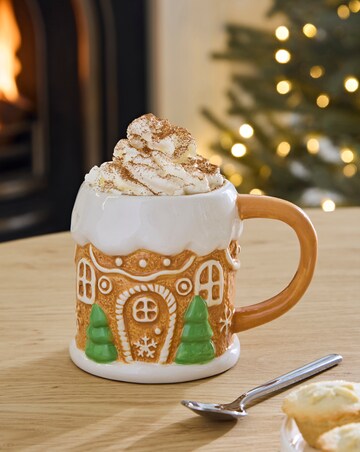 Gingerbread House Mug