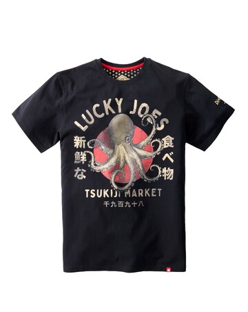 Joe Browns Lucky Joes Octopus T-Shirt - Black